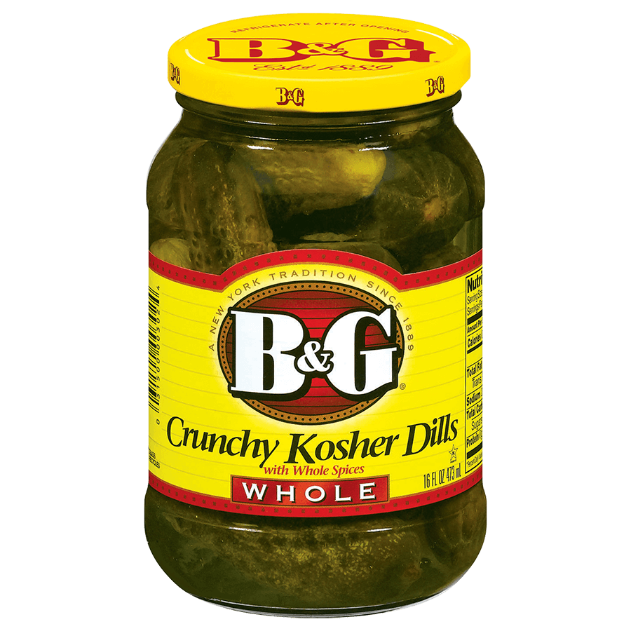 B&G Crunchy Kosher Whole Dill Pickles