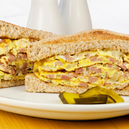 Deviled Ham  and Egg Sandwich Recipe