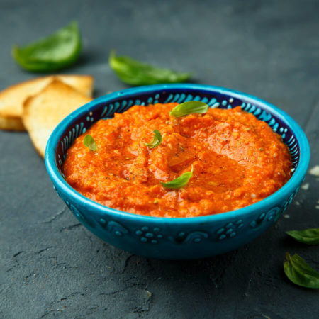 Roasted Red Pepper and White Bean Dip Recipe