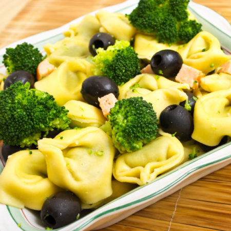 Warm Tortellini and Broccoli Salad Recipe