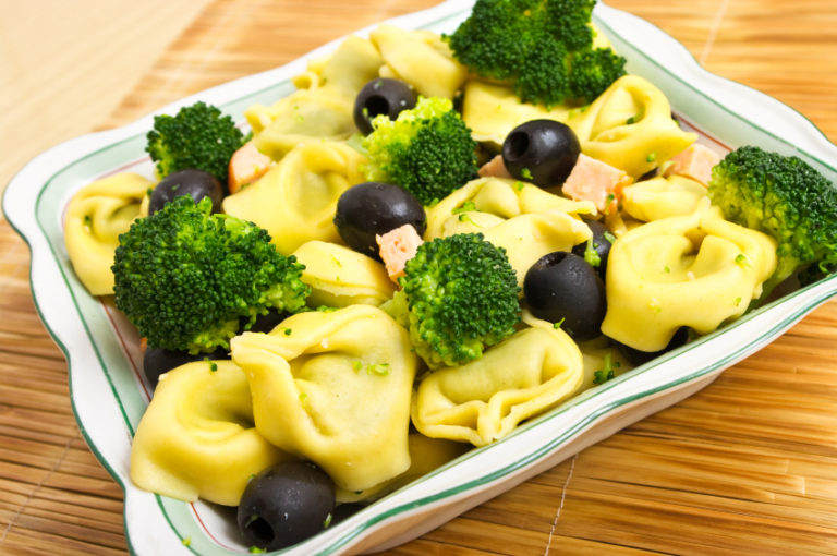 Warm Tortellini and Broccoli Salad - B&amp;G Condiments